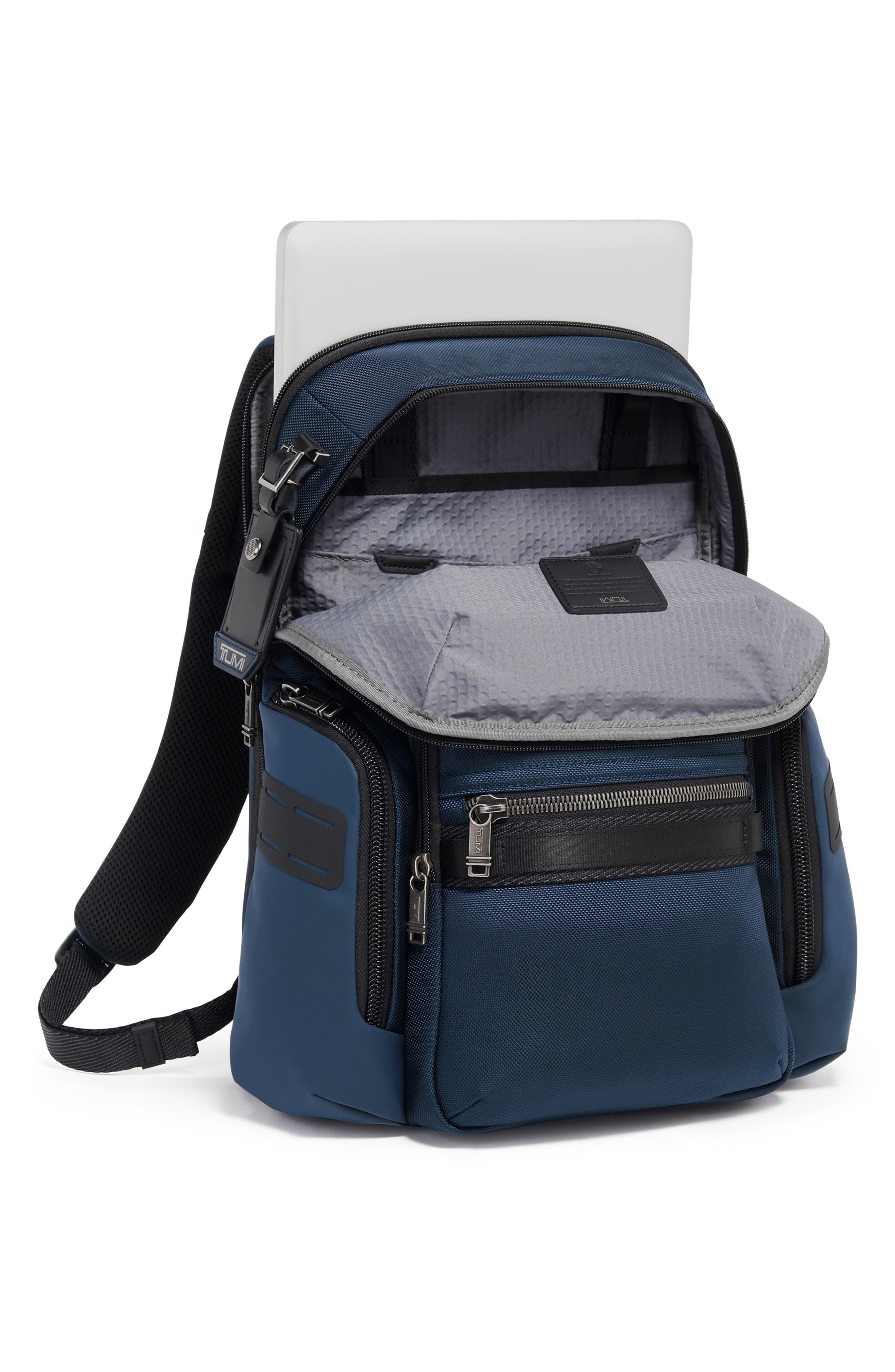 Navigation Backpack, Alternate, color, NAVY
