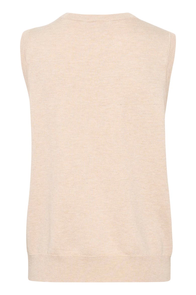 KAlizza Round Neck Sleeveless Pullover, Alternate, color, Feather Gray Melange
