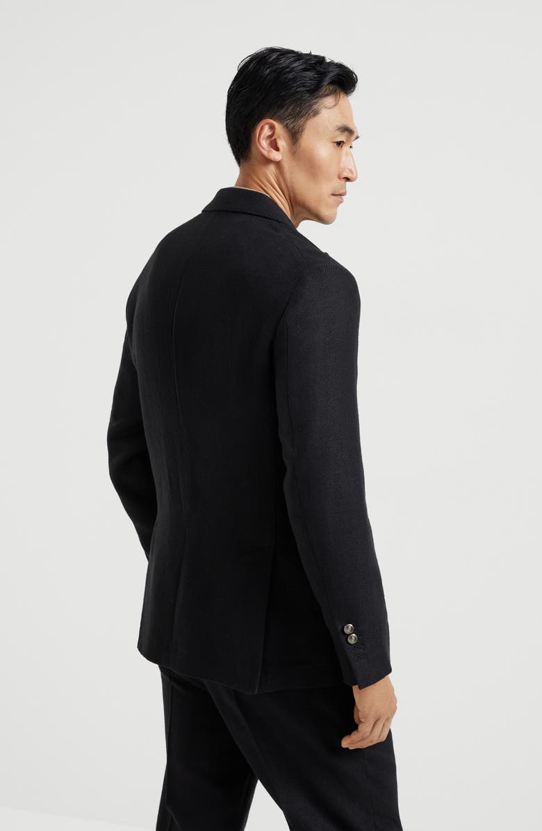 Brunello Cucinelli Blazer with peak lapel, Alternate, color, 
