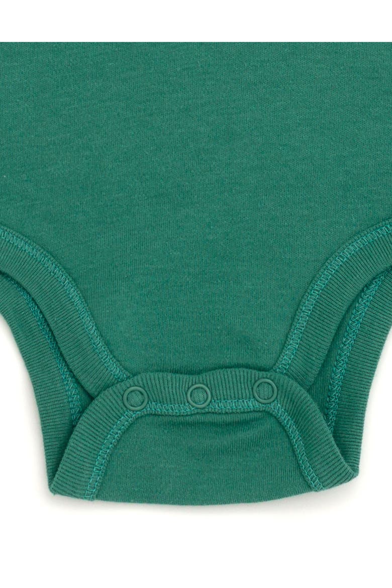 Christmas Bodysuit and Hat Set, Alternate, color, Buddy Elf Green