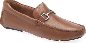 Nordstrom Mens Shop Brown Leather Driving Moccasins Slip Ons Size Mens 12 US Men main image 4