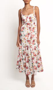 Petal & Pup Donatella Floral Fit & Flare Maxi Dress