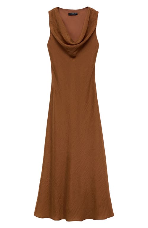 Mango Cowl Neck Sleeveless Dress