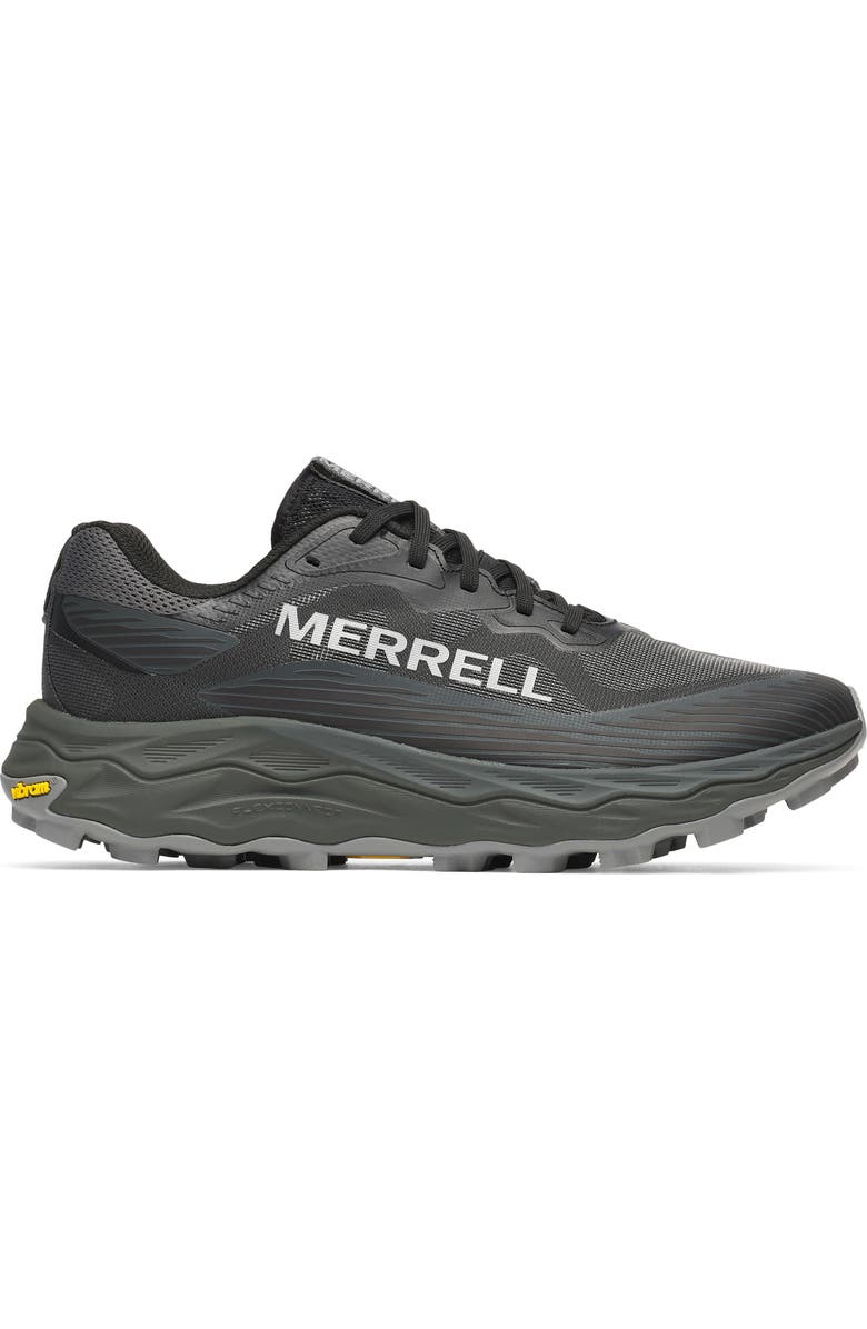 Merrell Agility Peak 6 Trail Running Shoe, Alternate, color, Black 2