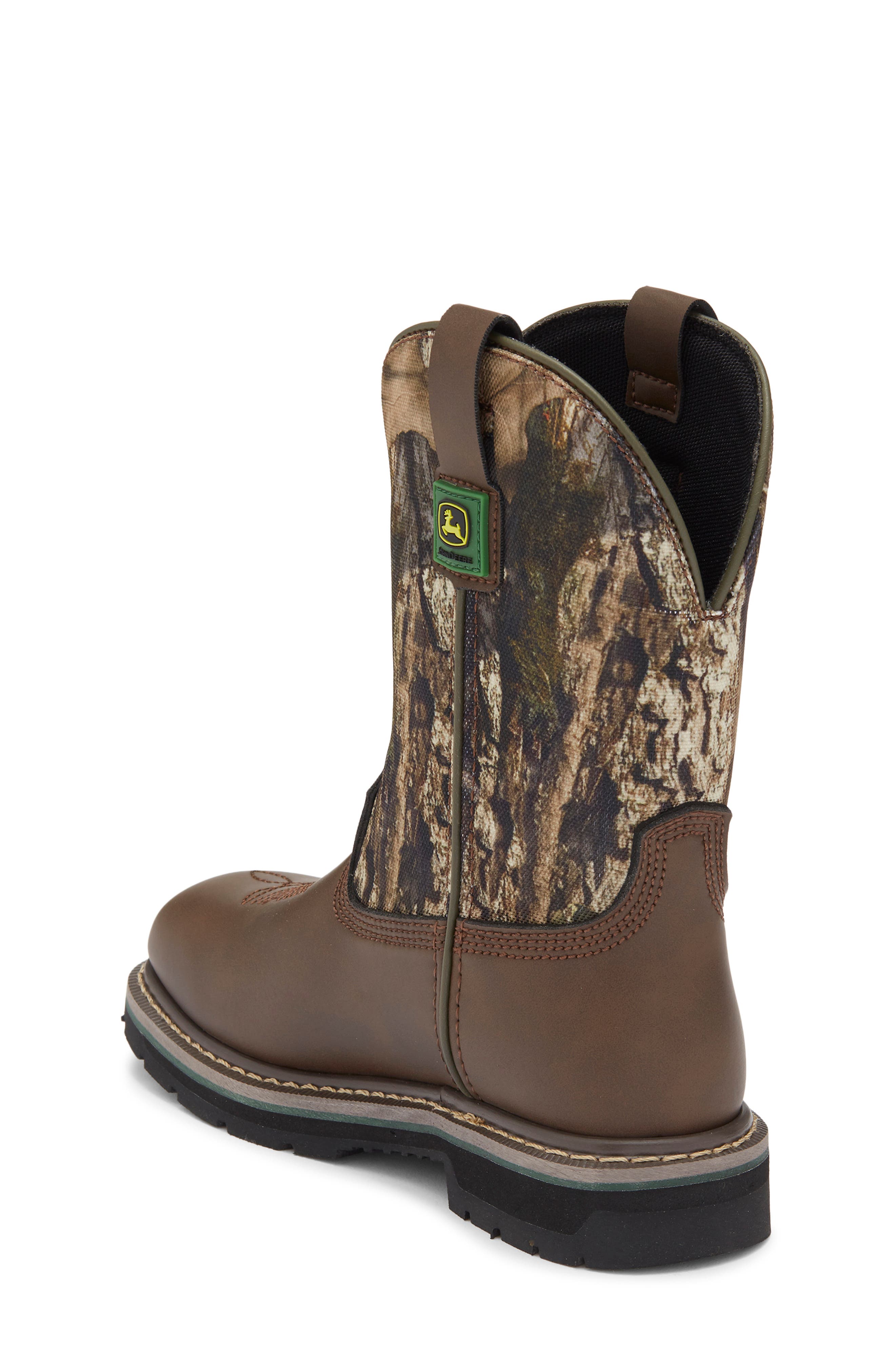 SKECHERS Kids
 x John Deere Rowood Moss Canyon Waterproof Work Boot, Alternate, color, Camo