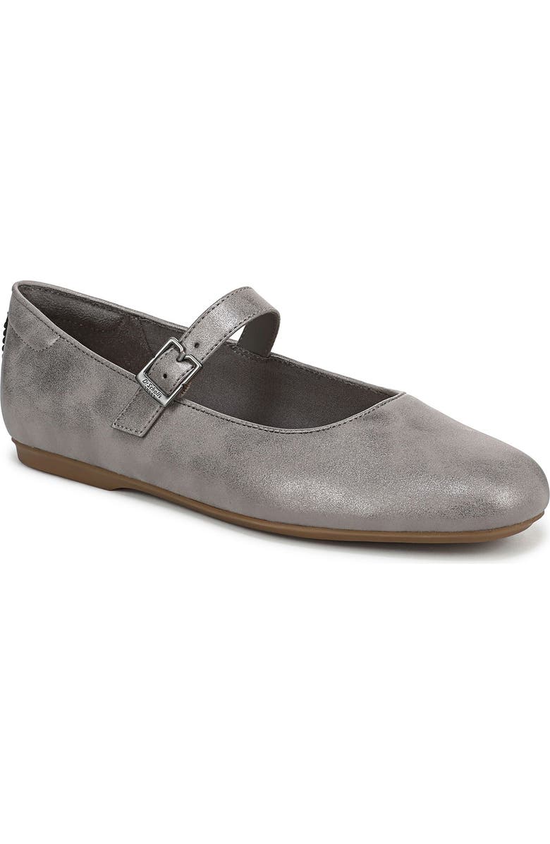 Dr. Scholl's Wexley Mary Jane Ballet Flat, Main, color, Pewter