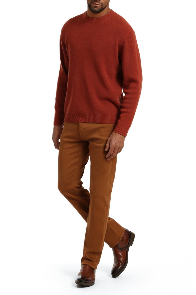 Courage Relaxed Straight Leg Pants, Alternate, color, TOBACCO