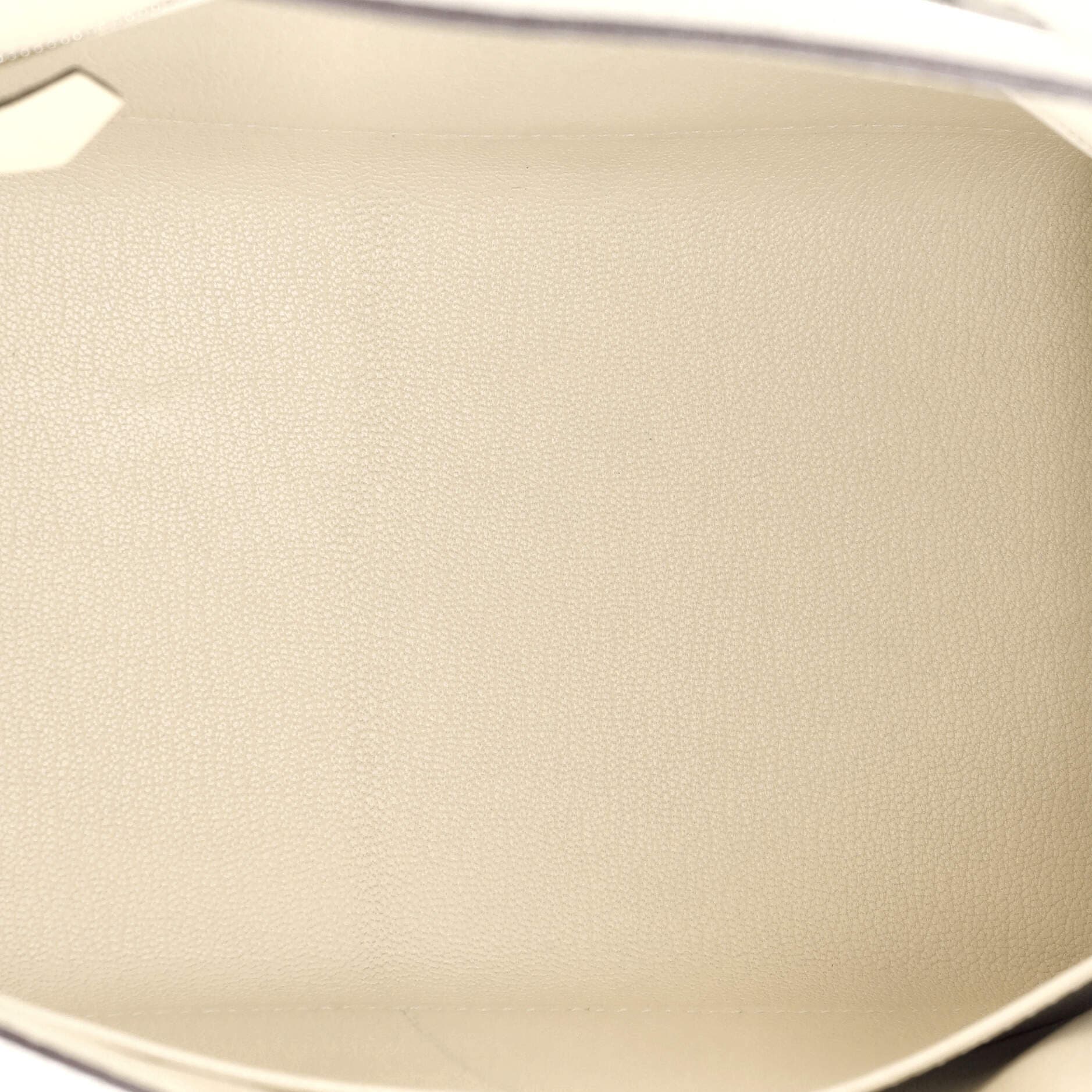 Pre-Owned Hermes Kelly Handbag Light Epsom with Palladium Hardware 28, Alternate, color, 