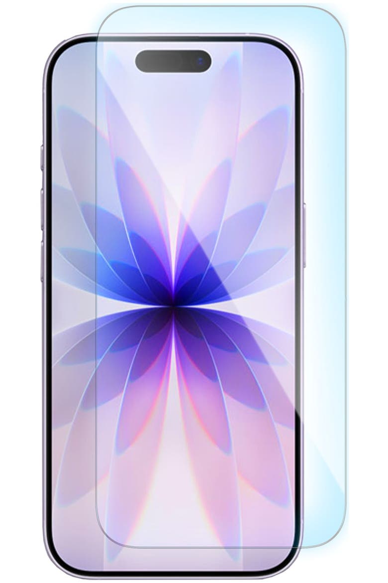 Ultrashock Pro Plus $300 Guarantee Glass Screen Protector for Apple iPhone 17 / 16 Pro, Main, color, Clear