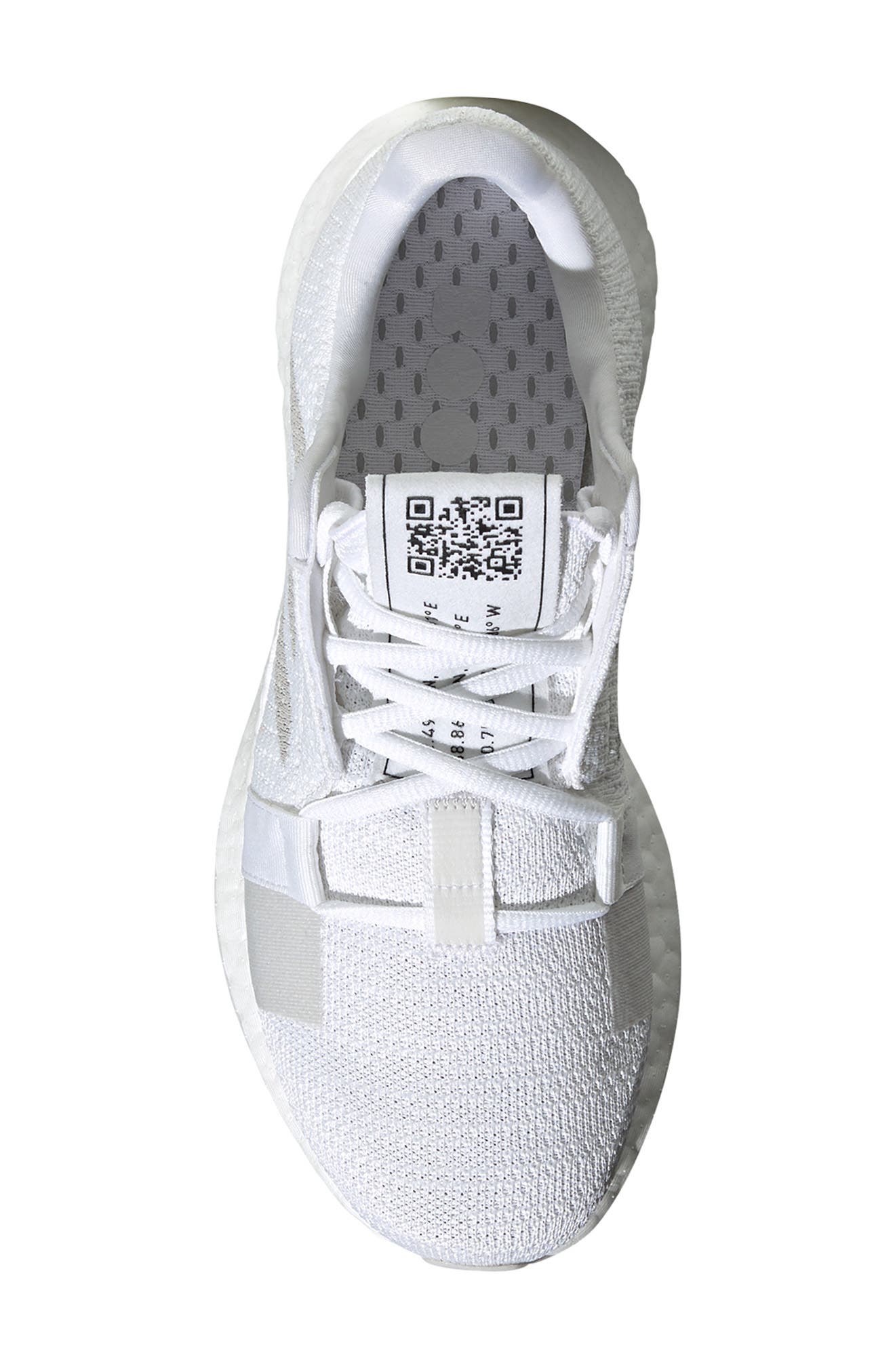 SenseBoost Go Running Shoe, Alternate, color, WHITE/ GREY/ CORE BLACK