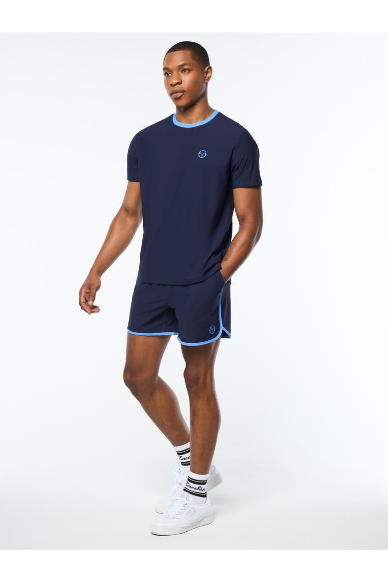 Grata Active T-Shirt, Alternate, color, MARITIME BLUE