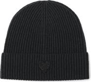 AllSaints Heart Logo Rib Beanie