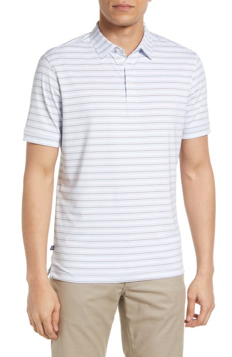 Versa Stripe Stretch Polo