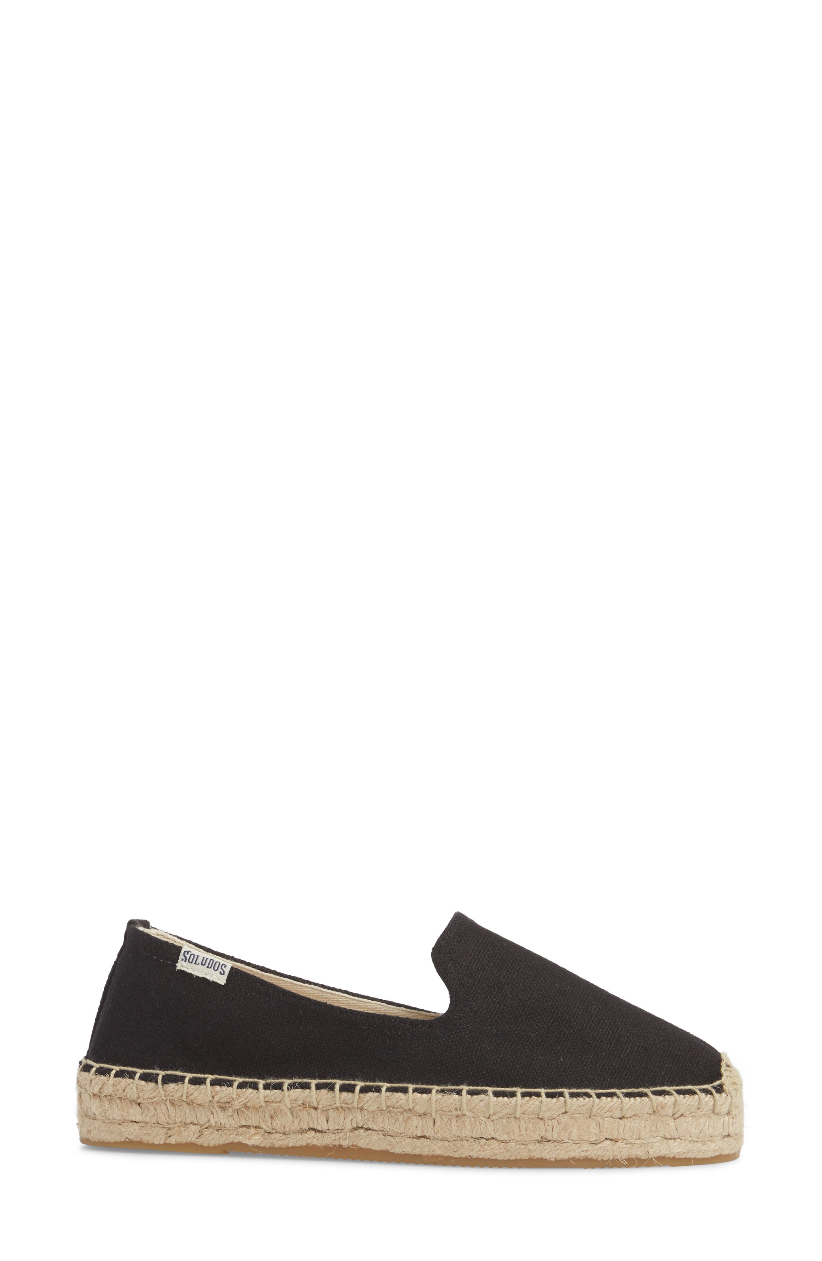 Soludos Platform Espadrille Flat, Alternate, color, 