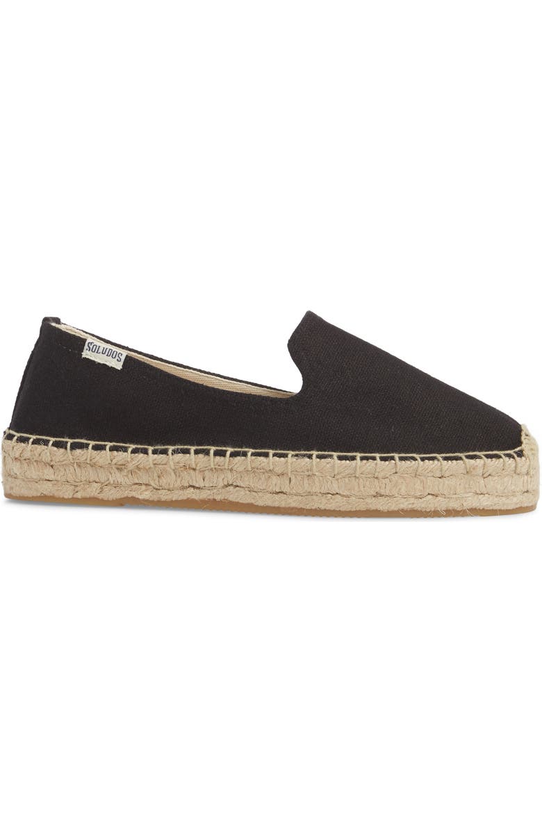 Soludos Platform Espadrille Flat, Alternate, color,