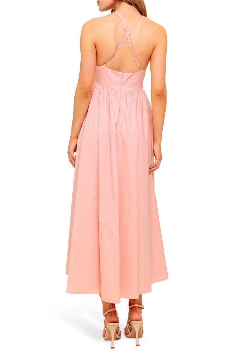 Cross Back Midi Dress