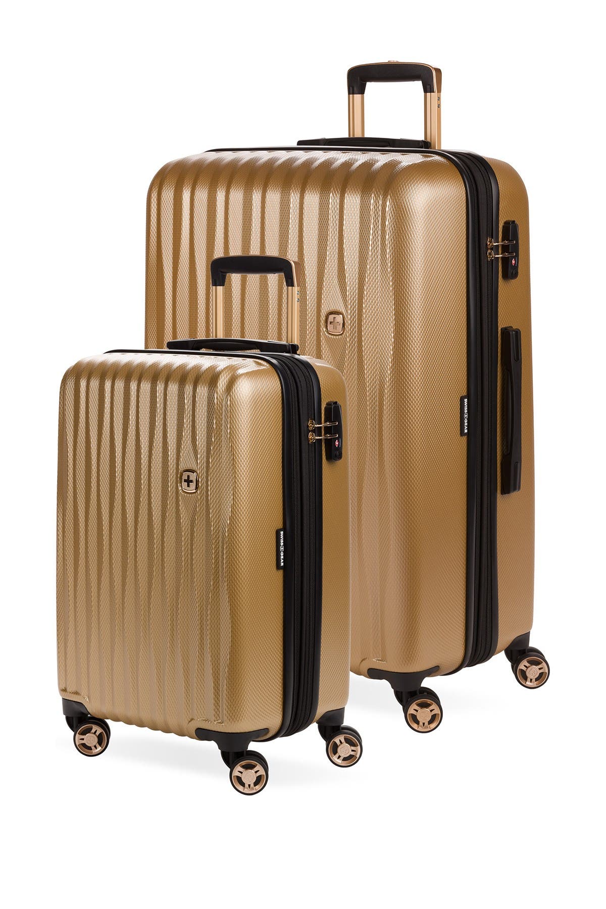 SWISSGEAR Energie Explandable Hardside Spinner Luggage 2-Piece Set, Main, color, 