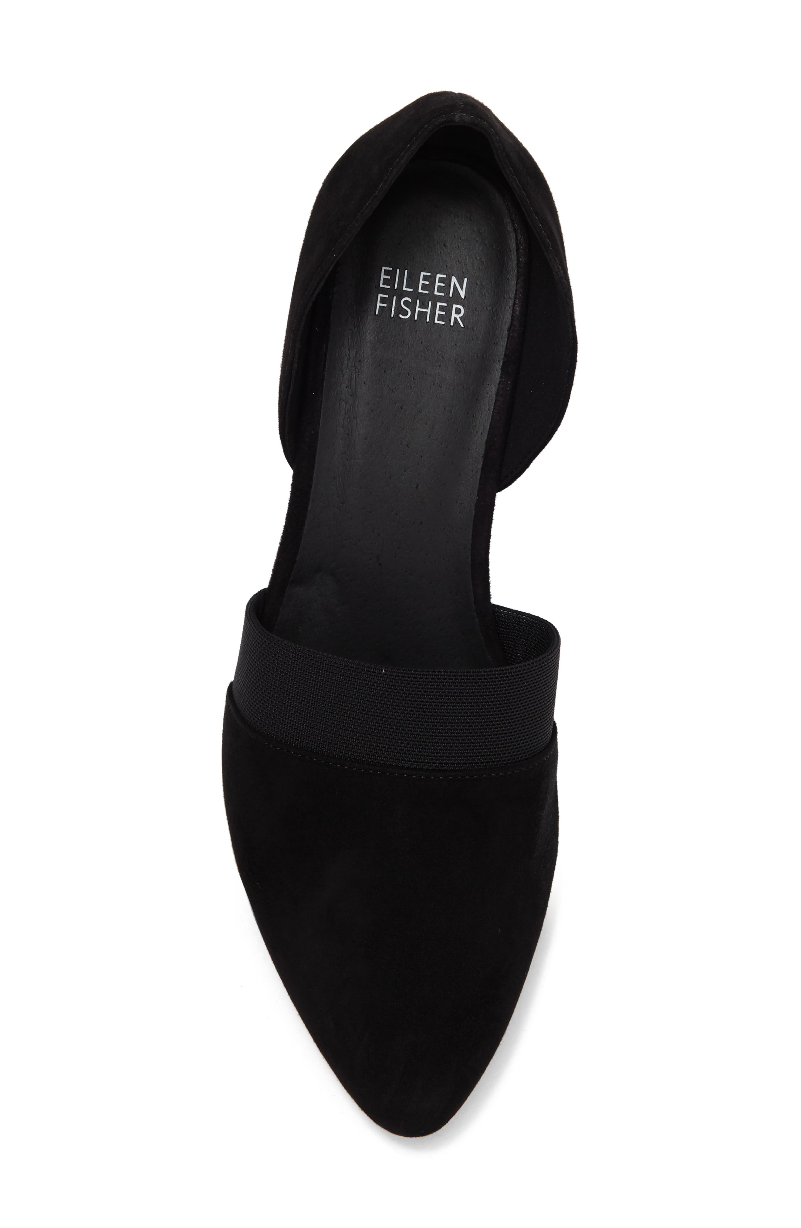 Eileen Fisher Hilly Wedge d'Orsay Pump, Alternate, color, Black