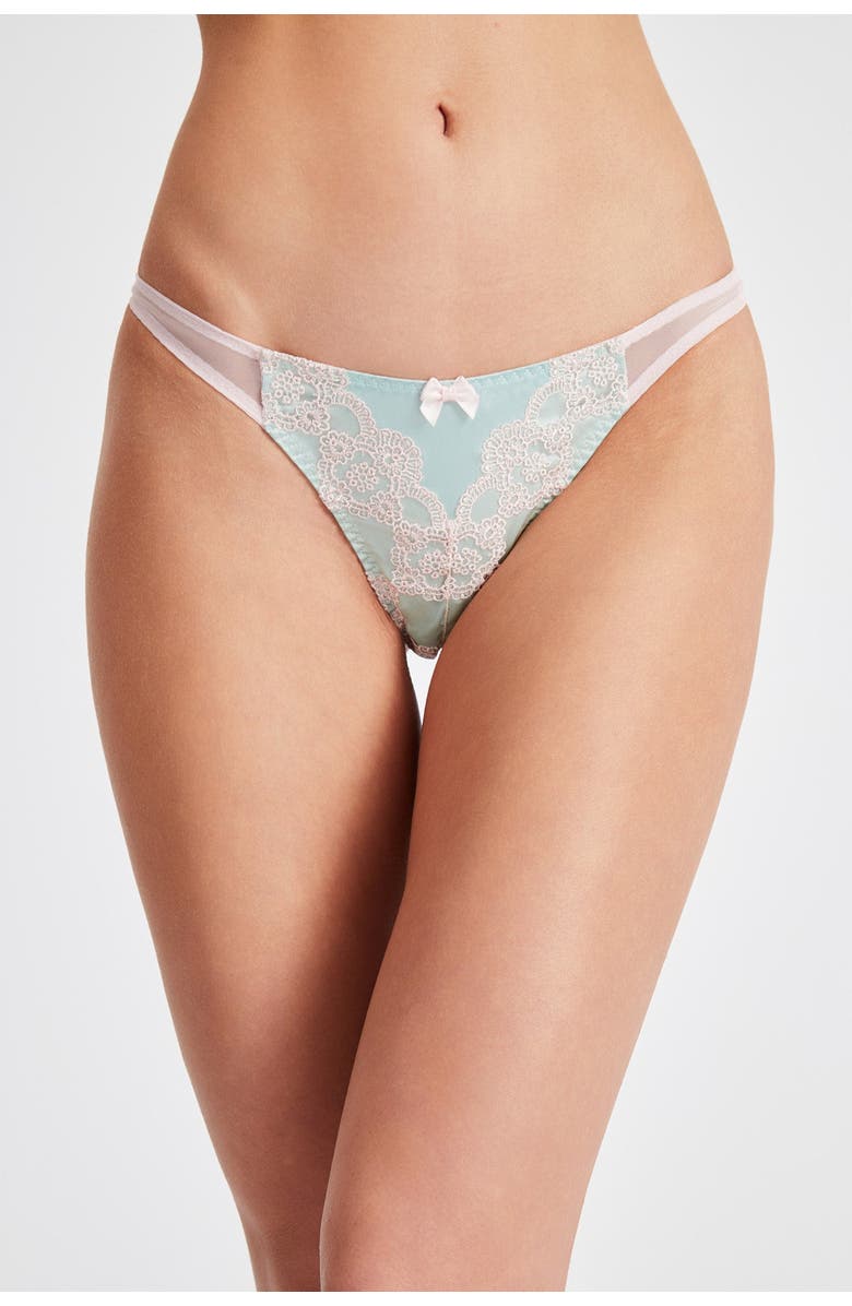 Scarlett Gasque Misses Macaron Knicker, Main, color, Mint