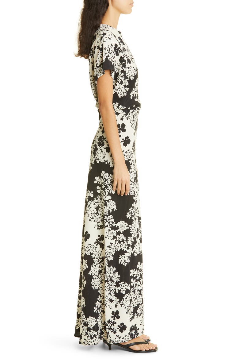 Floral Slouch Waist Maxi Dress, Alternate, color, FLORAL