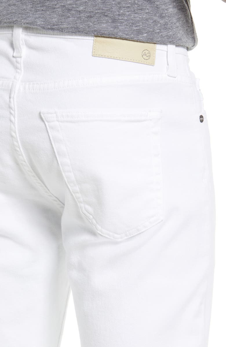 AG Tellis Slim Fit Jeans, Alternate, color, White