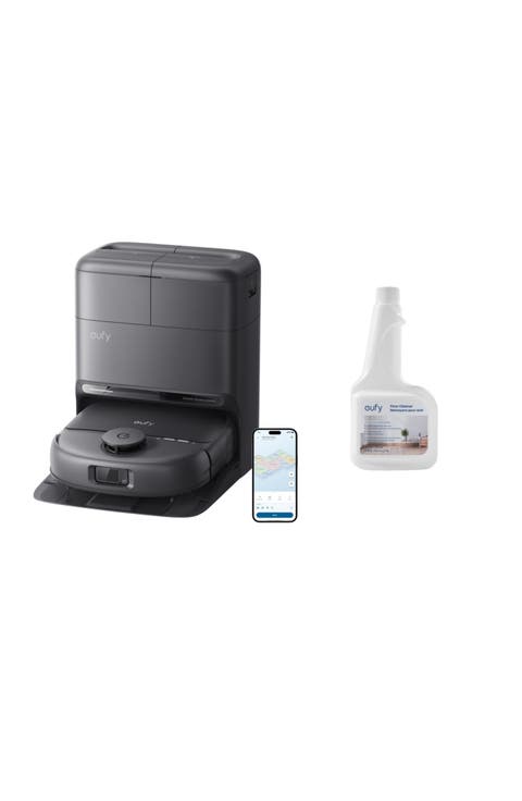C28 Robot Vacuum and Official RoboVac Hard Floor Cleaning Solution