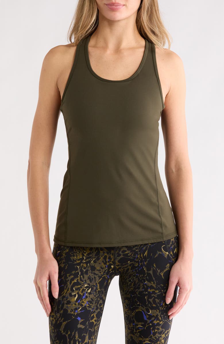 Sweaty Betty Power Medium Impact Sports Bra, Main, color, Sable Brow