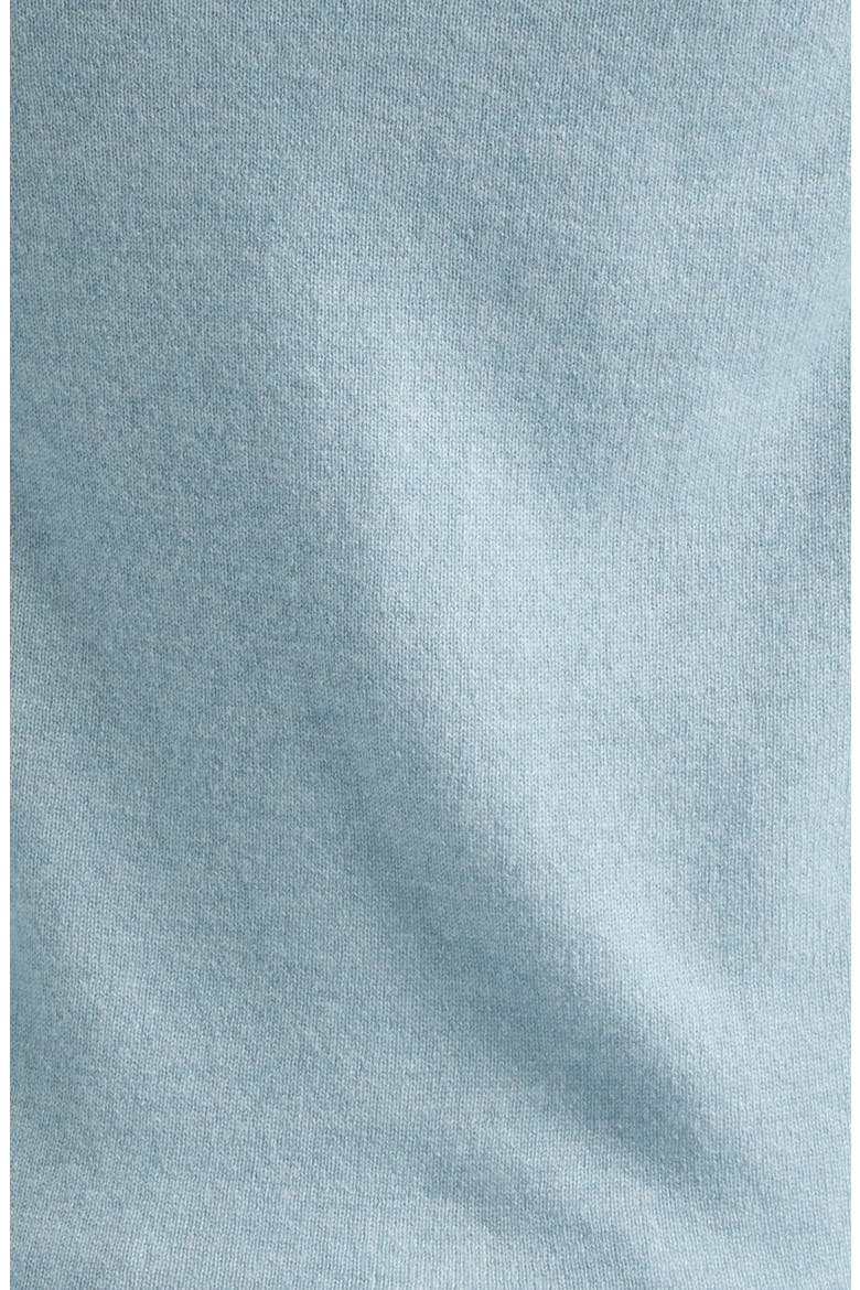 Cashmere Zip Hoodie, Alternate, color, 175 AQUA