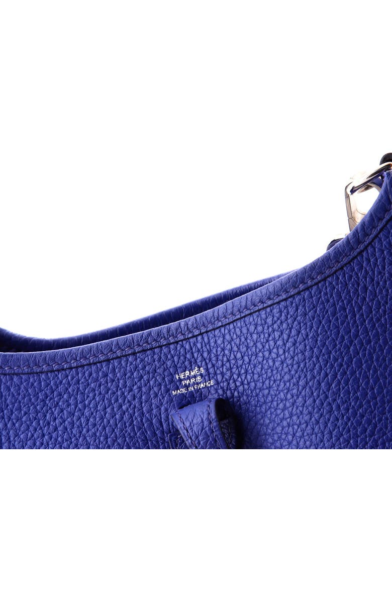 Pre-Owned Hermes Evelyne Bag Gen III Clemence TPM, Alternate, color, Bleu Royal