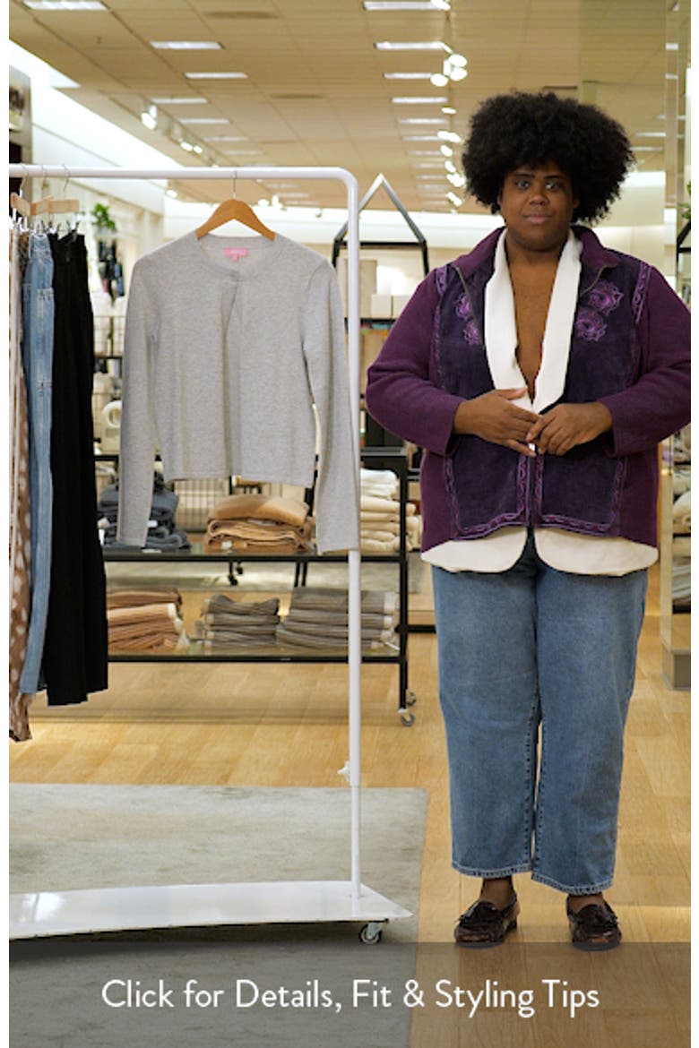 Jenie Split Front Cardigan video