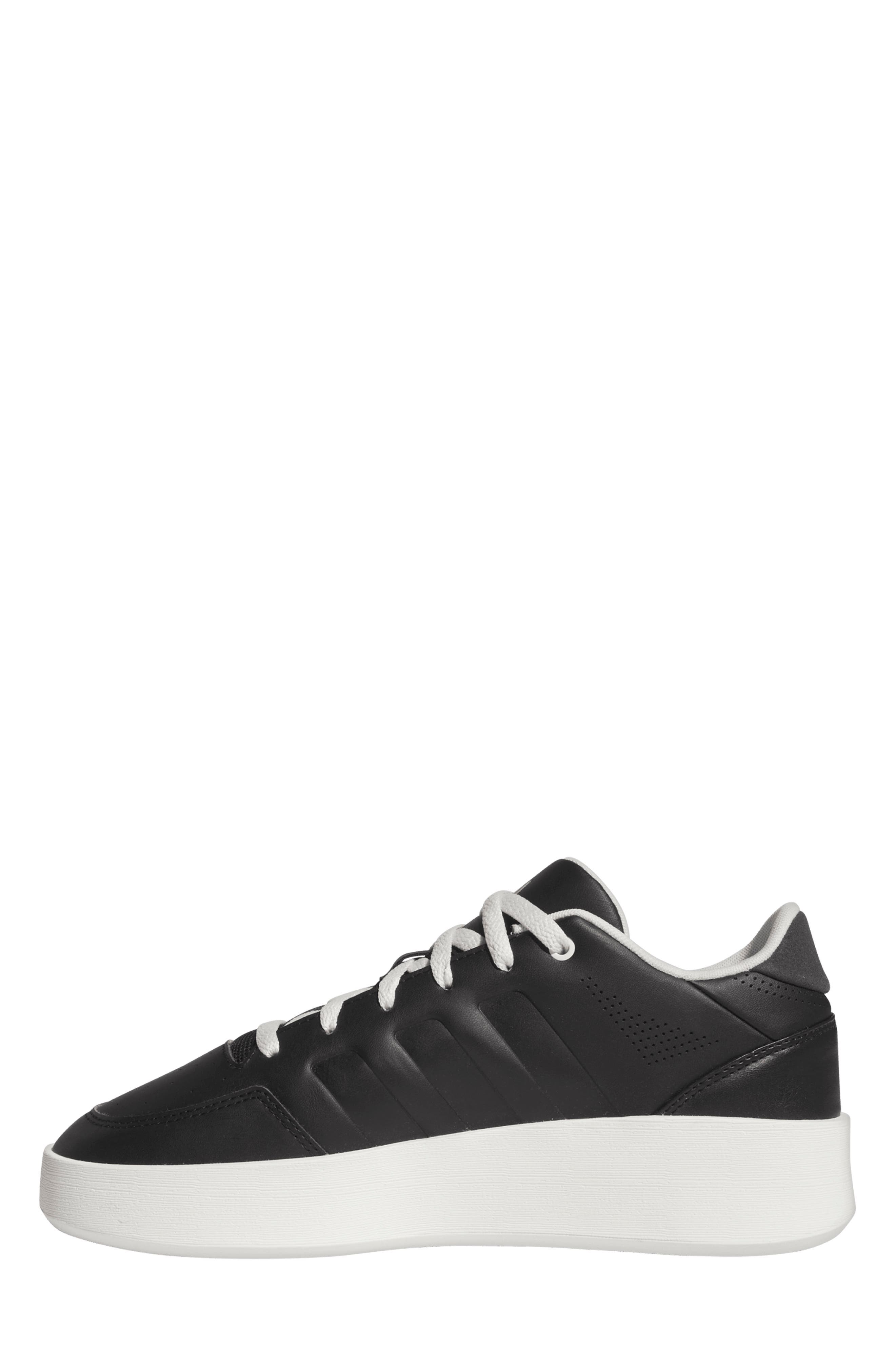 adidas Mullaly Low Top Sneaker, Alternate, color, Black/ Carbon/ Cloud