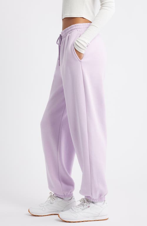 Bp. Baggy Fleece Joggers In Purple