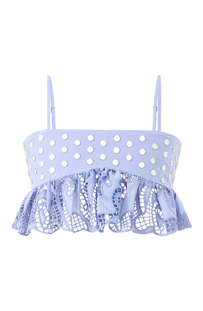 Marlo Kids Luciana Embroidered Top, Main, color, Lavender