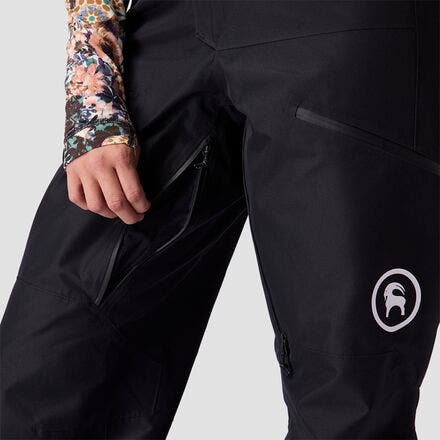 Backcountry Cottonwoods Gore-Tex Shell Bib Pant - Women's in Black 