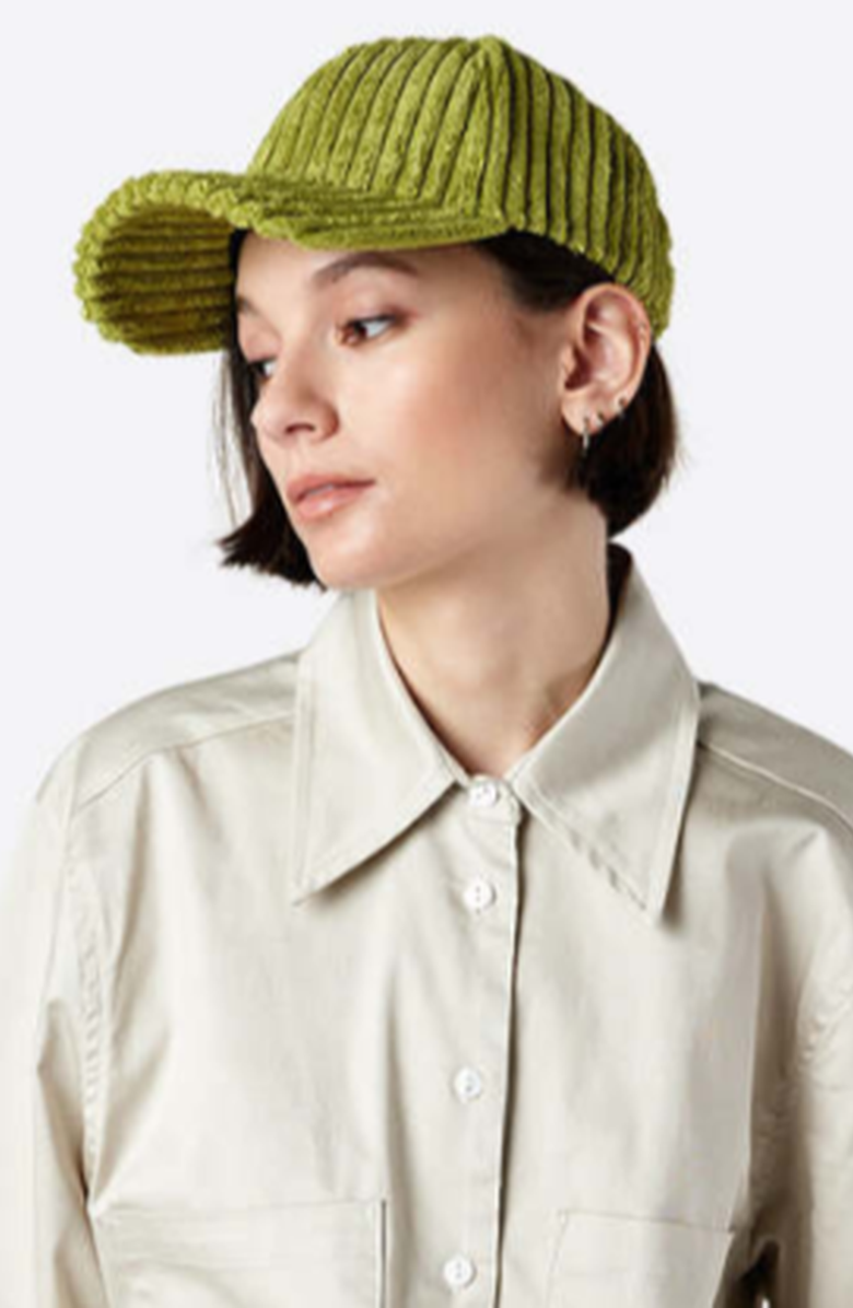 W Y E T H Finley Corduroy Baseball Cap, Alternate, color, Green