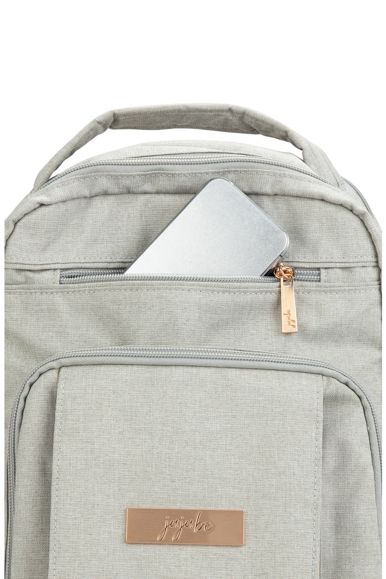 Ju-Ju-Be Be Right Back Diaper Backpack, Alternate, color, PEBBLE