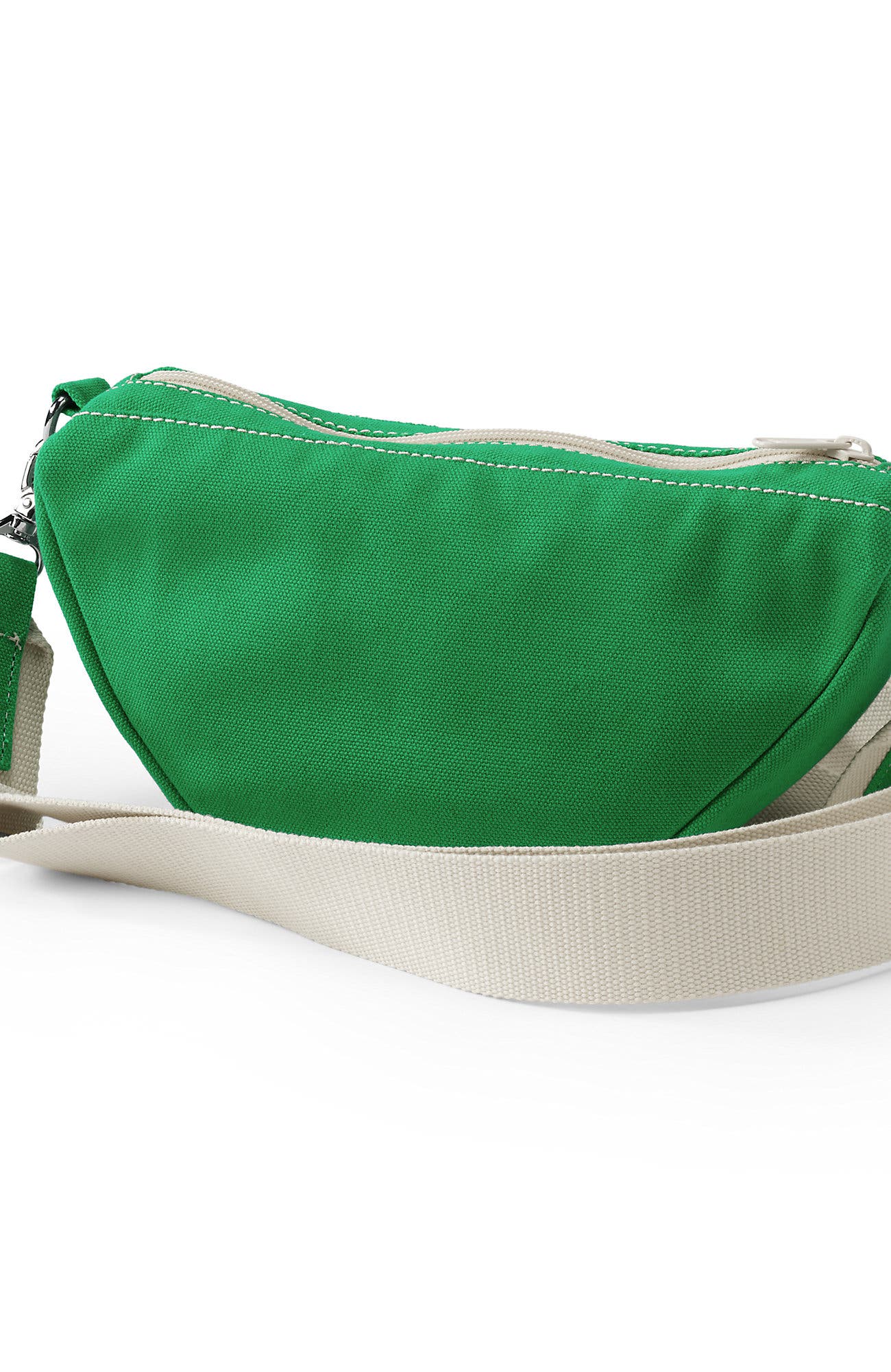 Lands' End Canvas Crescent Crossbody Bag, Alternate, color, 