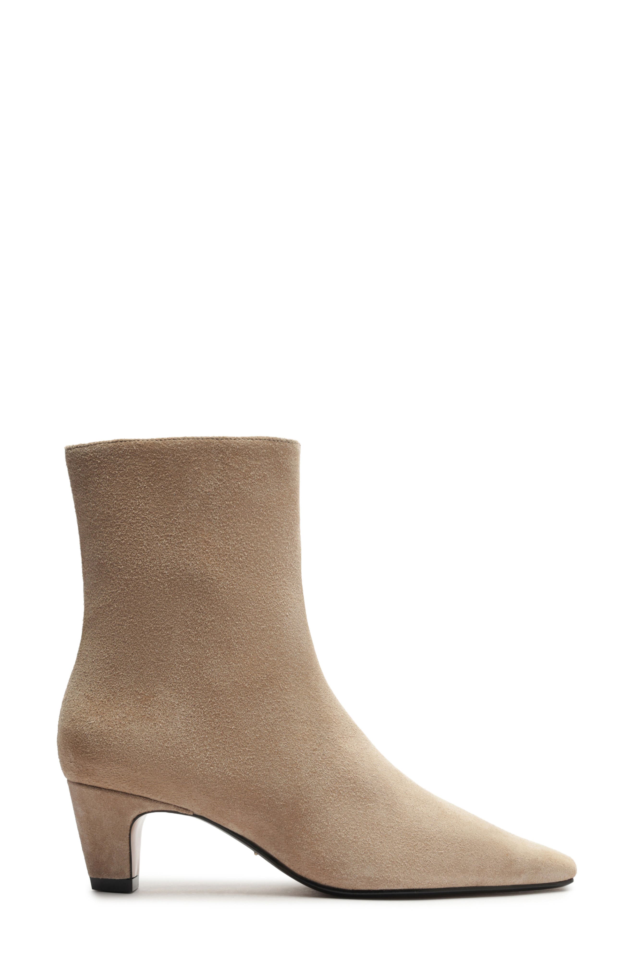 Schutz Dellia Bootie, Alternate, color, Warm Sand