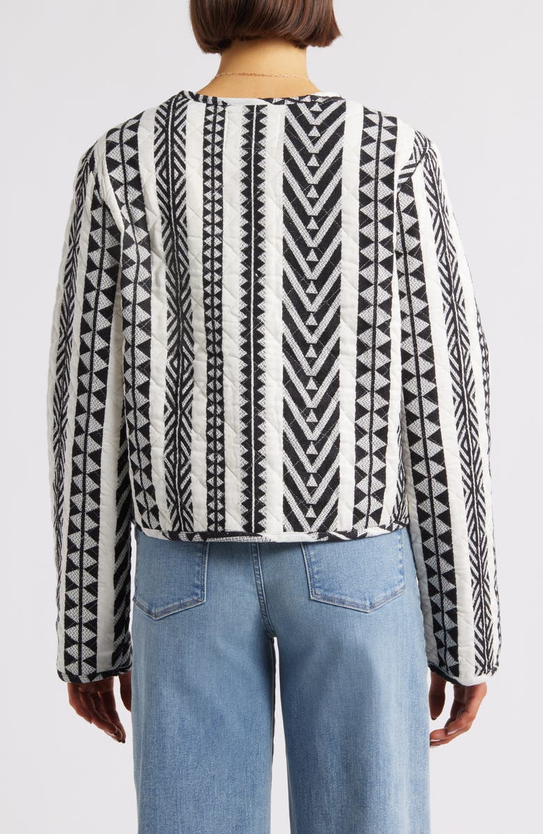 Sanctuary Coco Geo Quilted Jacket, Alternate, color,