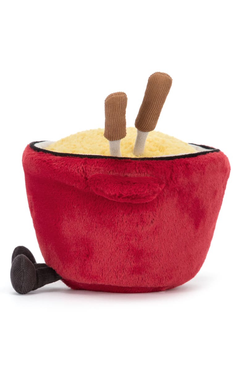Jellycat Amuseables Cheese Fondue Plush Toy, Alternate, color, Red