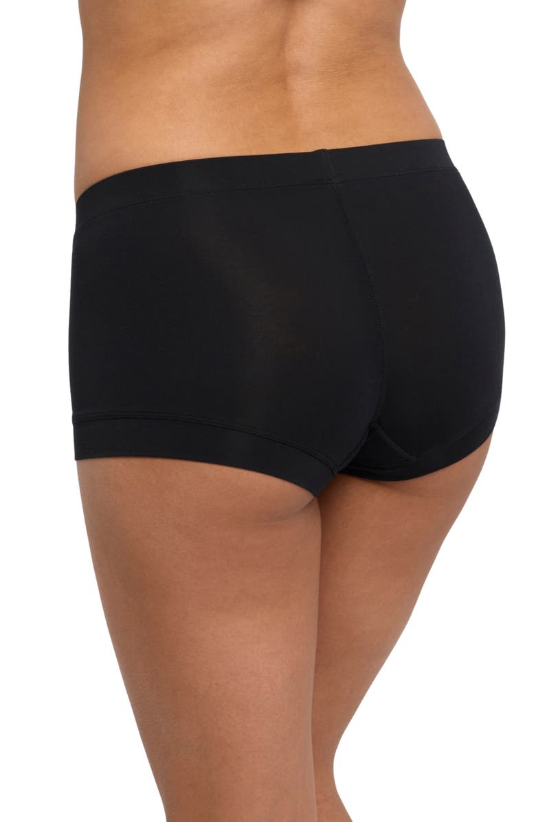 Fleur't Boxer Shorts, Alternate, color, Black