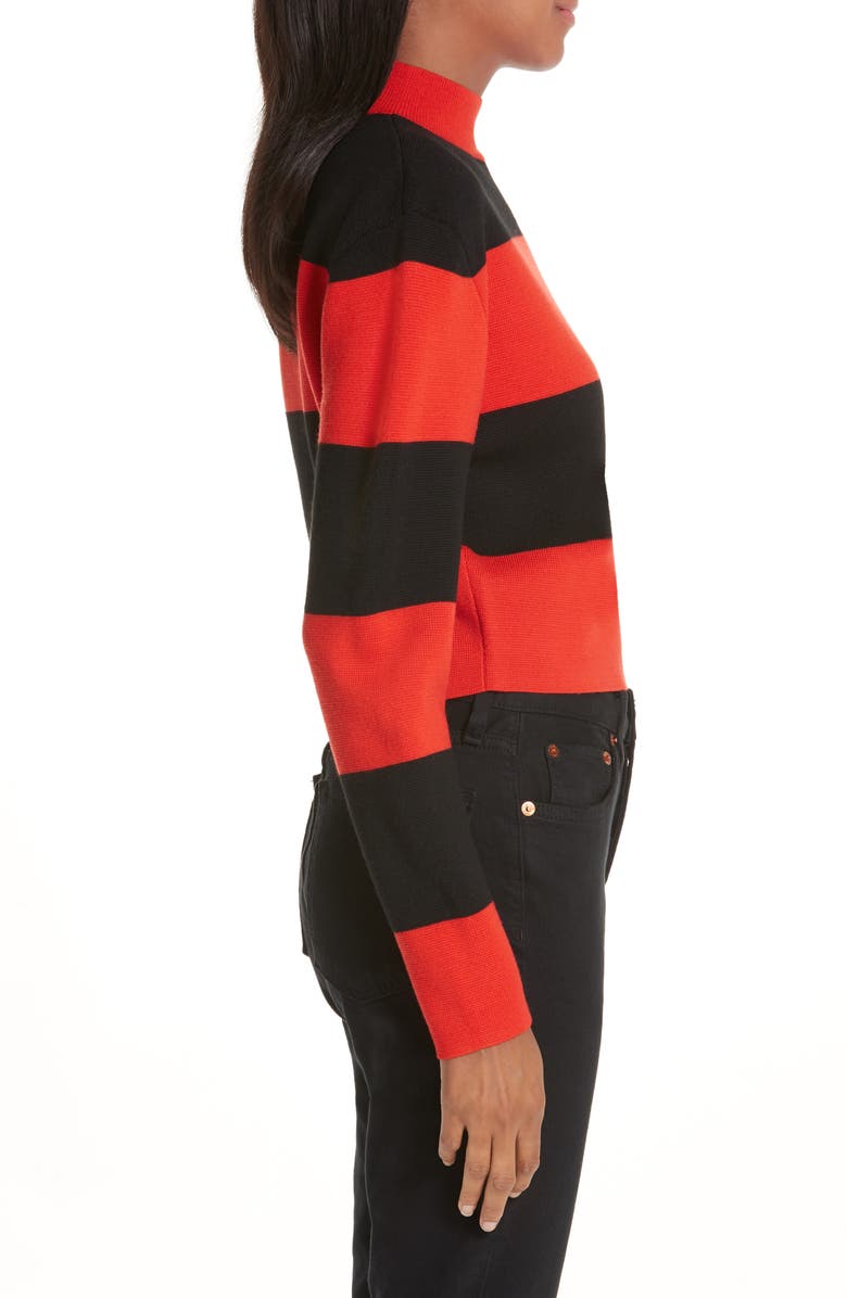 Victor Glemaud Stripe Wool Sweater, Alternate, color,