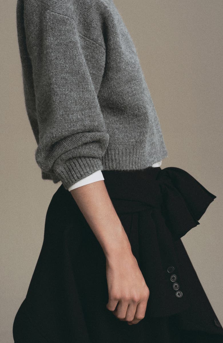 MANGO Crewneck Sweater, Alternate, color,