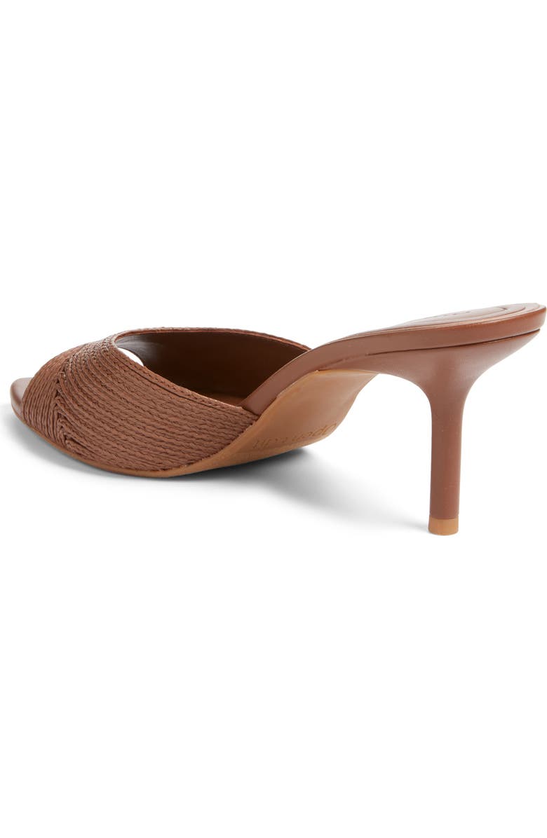 Open Edit Micah Heeled Sandal, Alternate, color, Brown Russet
