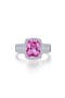 selected Pink Sapphire/ White