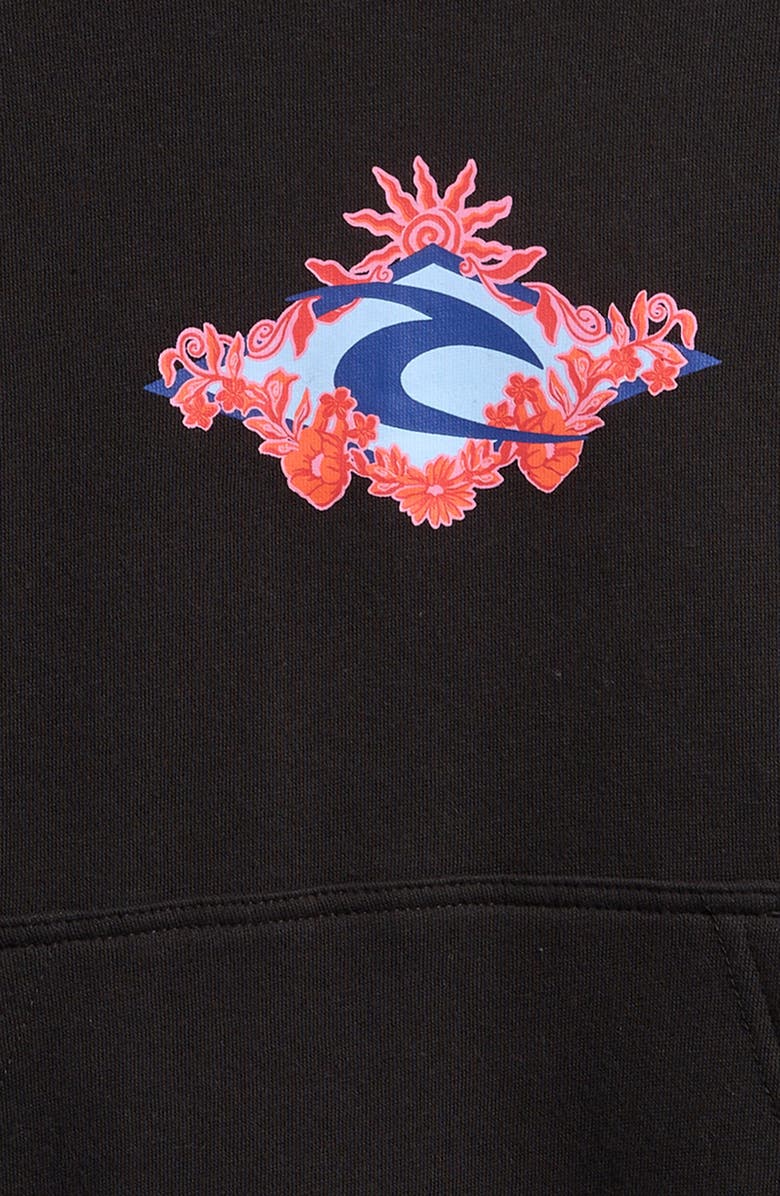 Rip Curl Kids' Sunshine Squad Hoodie, Alternate, color, Washed Black