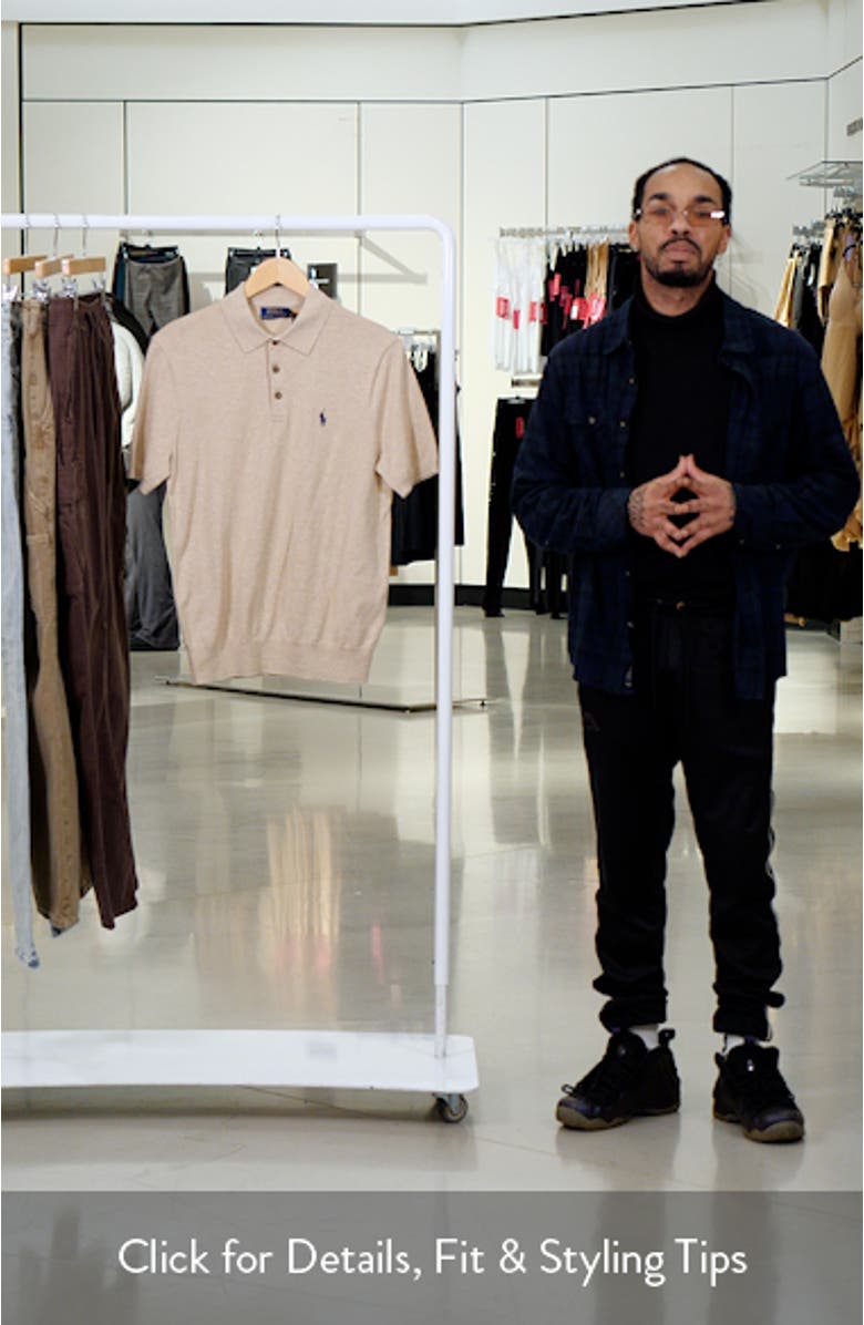 Cotton Polo Sweater, sales video thumbnail