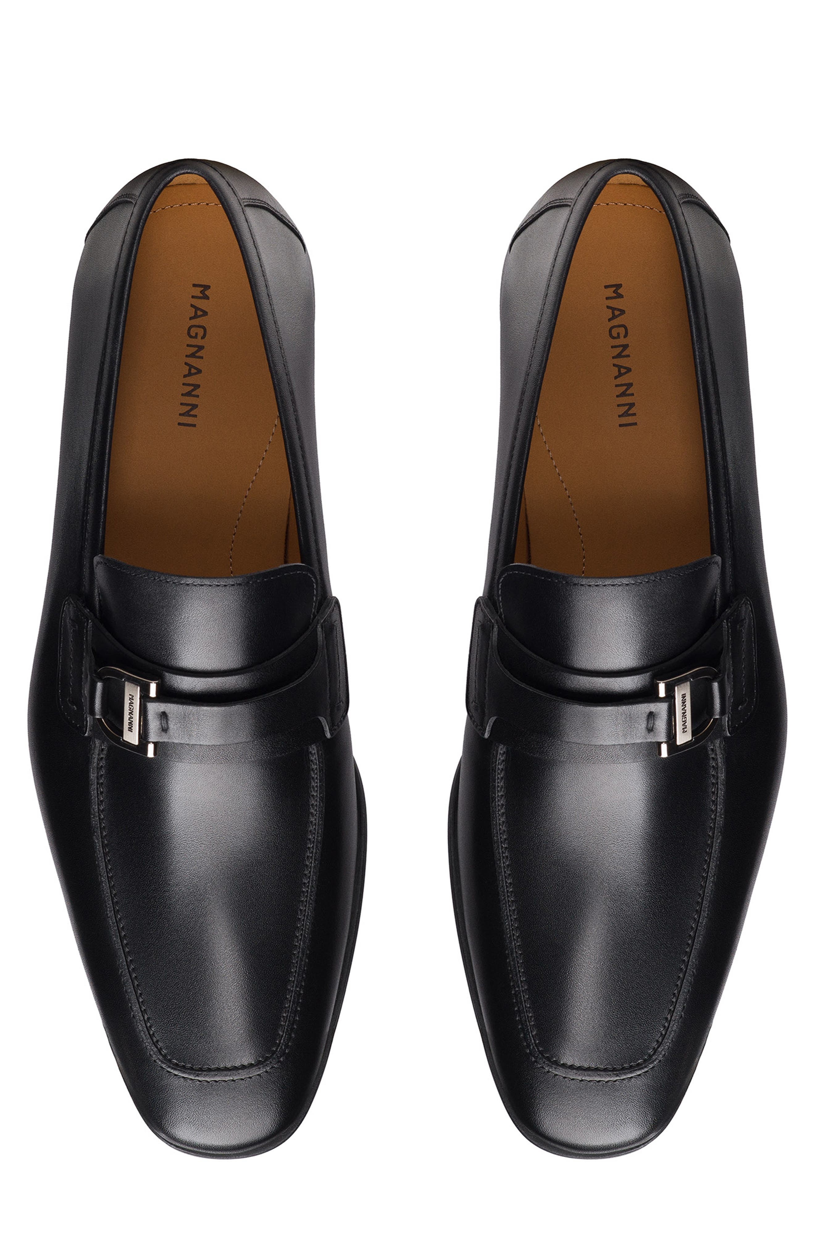 Magnanni Raso II Loafer, Alternate, color, Black