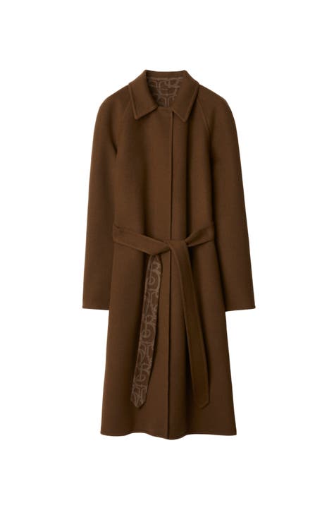 Women s Burberry Wool Wool Blend Coats Nordstrom