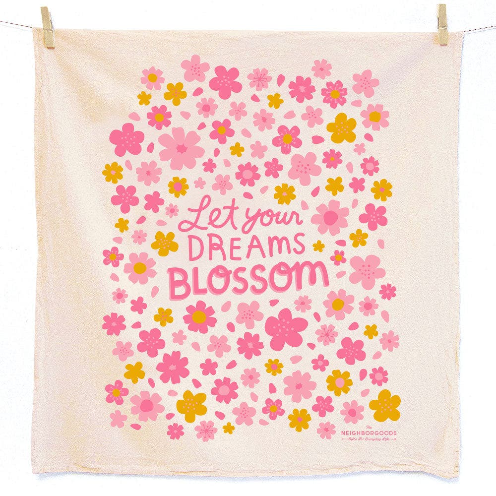 The Neighborgoods DC Blossoms Dish Towel - Thumbnail 4